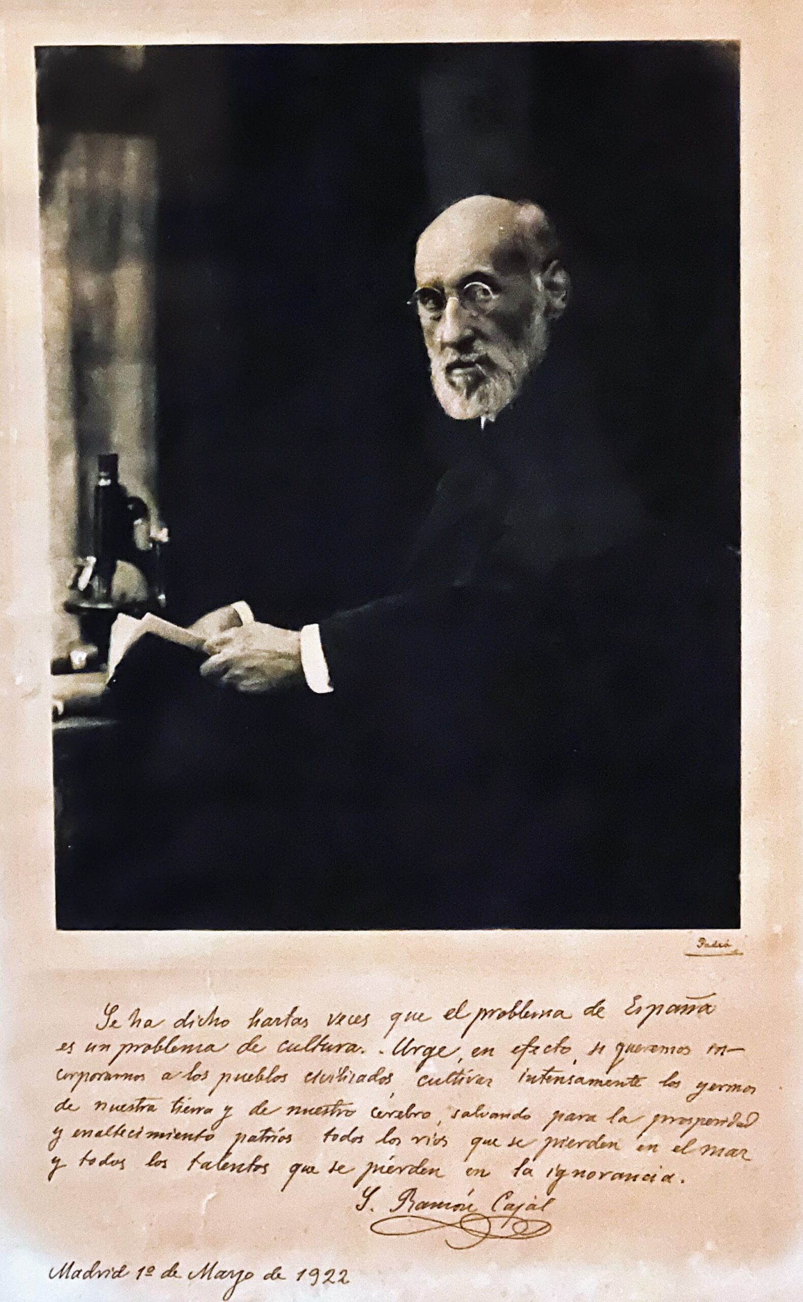 Preguntas frecuentes centro de psiquiatría y psicología – retrato de Santiago Ramón y Cajal